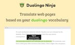 Duolingo Ninja image