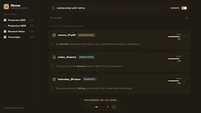 Alcove - Local Semantic Search gallery image