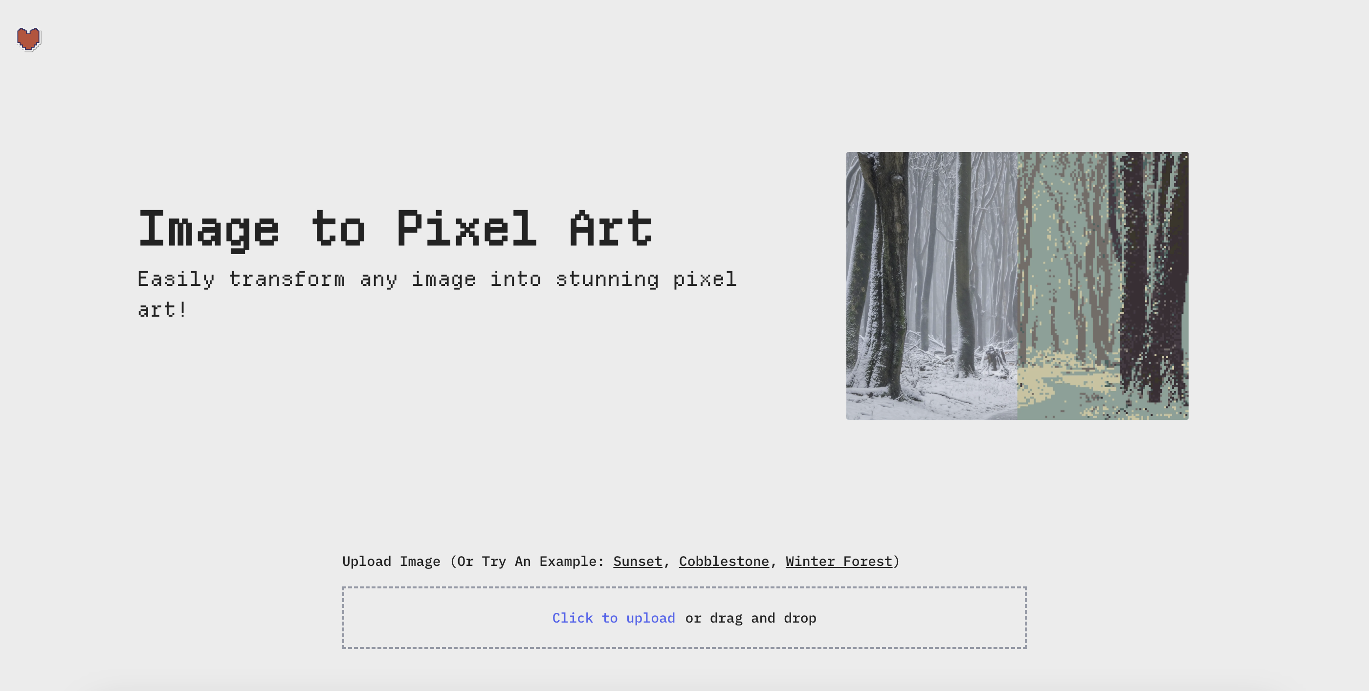 Picture To Pixel Art gallery image