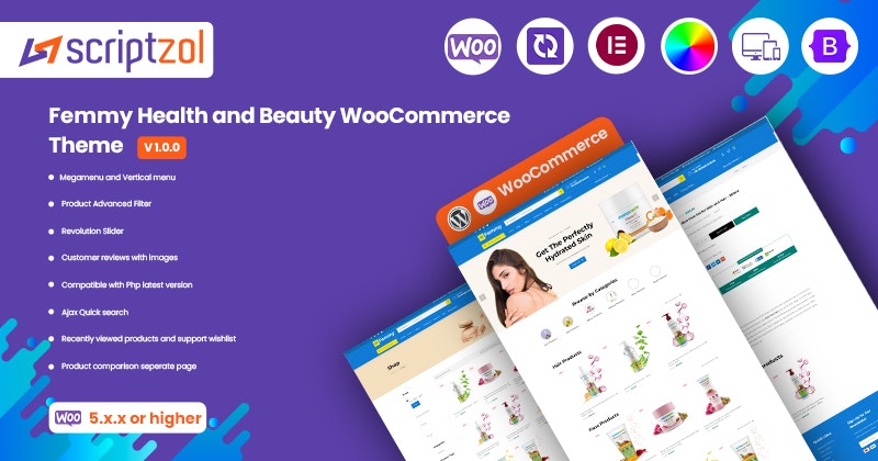 Femmy - Tema WooCommerce Kecantikan Kesihatan media 2