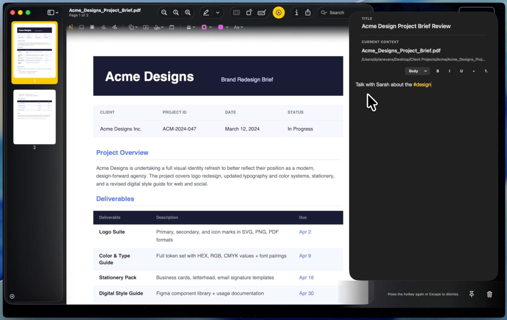 NoteSide gallery image