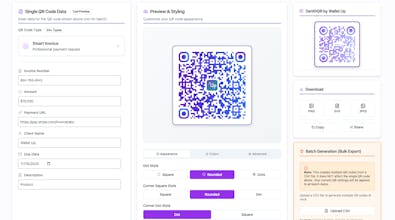 Wallet Up URL Shortener and ZenithQR gallery image