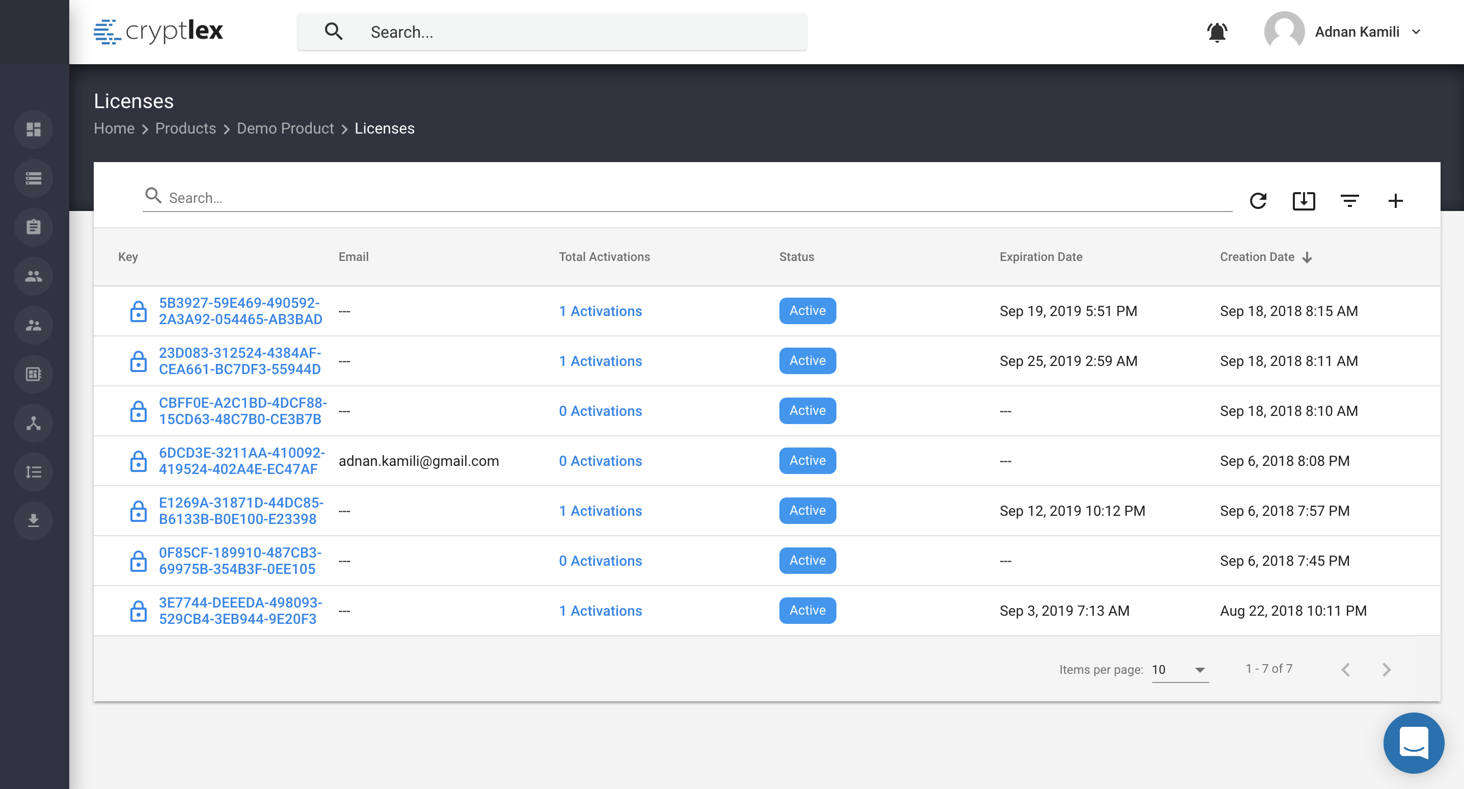 Cryptlex 2.x gallery image