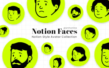 Notion Faces - Notion Style Avatars gallery image