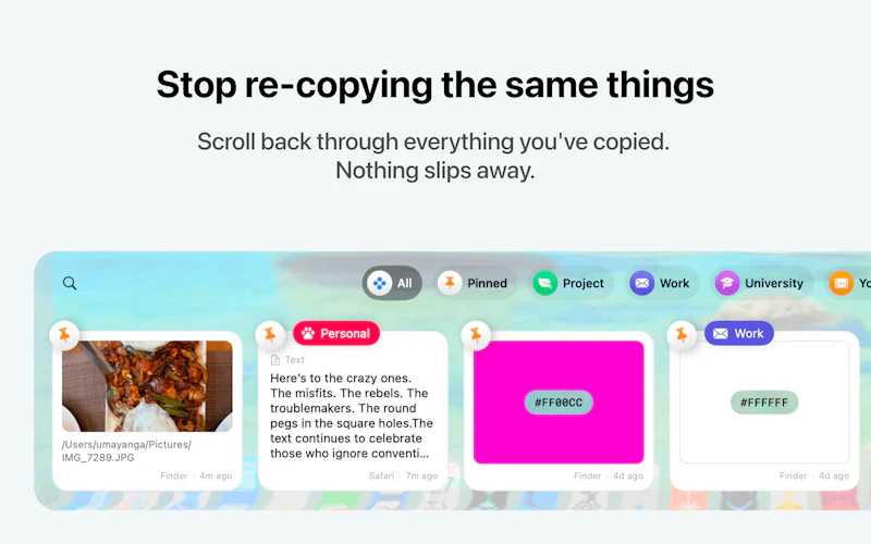 PasteBox screenshot 2