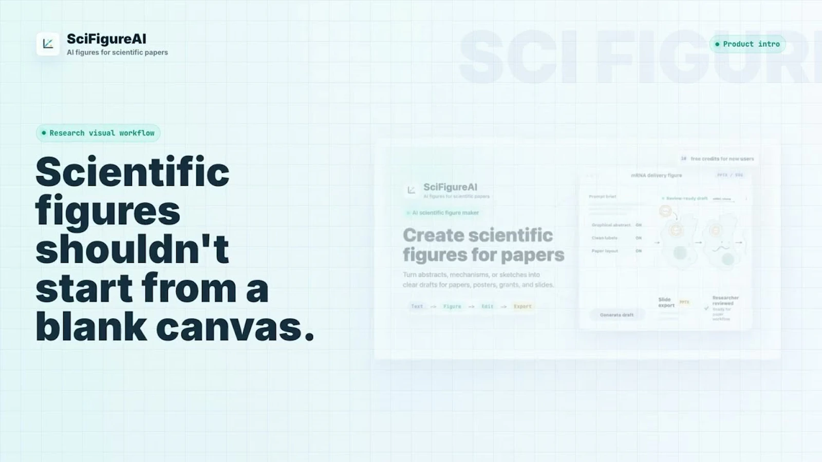 SciFigureAI screenshot 1 (video preview)