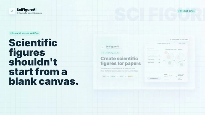 SciFigureAI screenshot 1 (video preview)