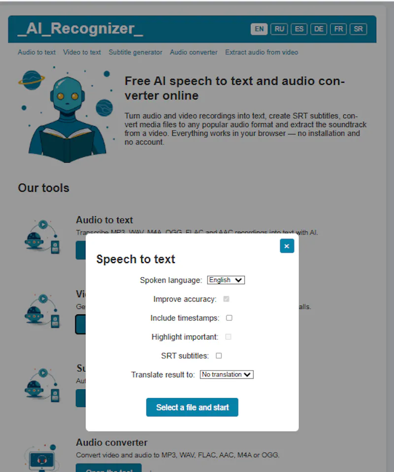 AI Recognizer screenshot 3