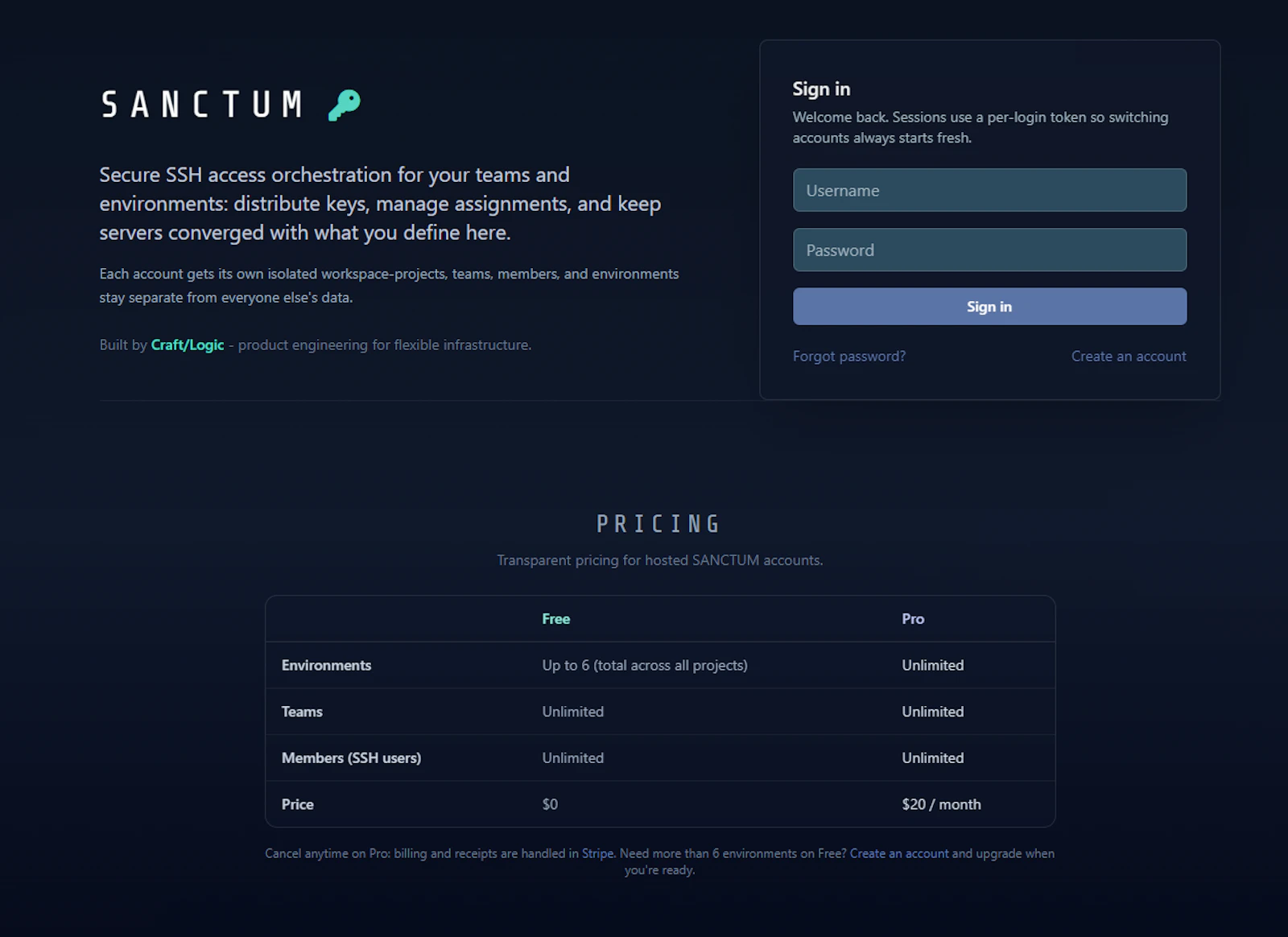 SANCTUM screenshot 1