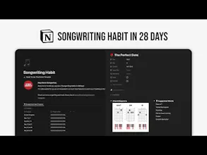 Songwriting Habit in 28 Days gallery image