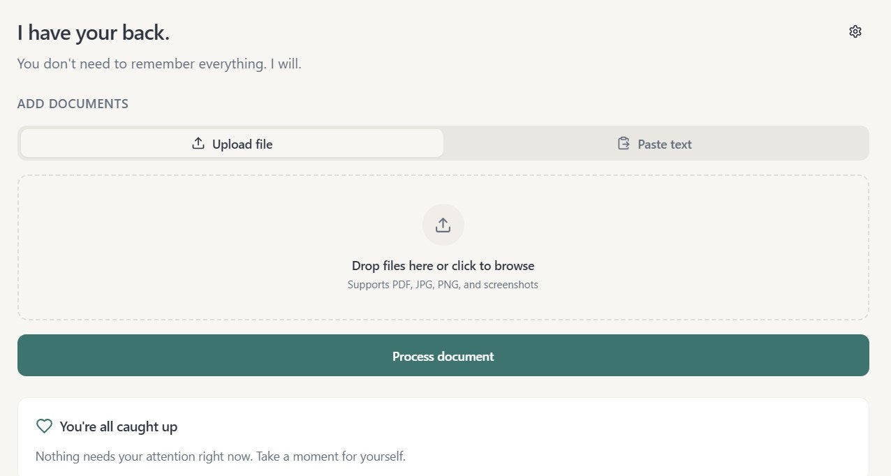 Life Admin OS gallery image