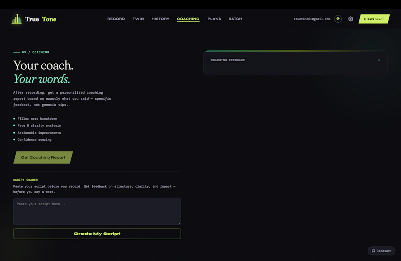 TrueTone — Speak With Confidence screenshot 3