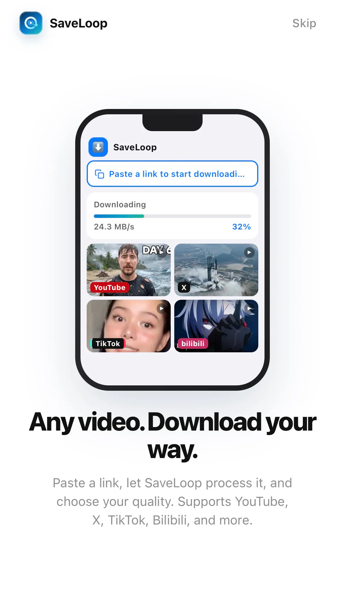 SaveLoop screenshot