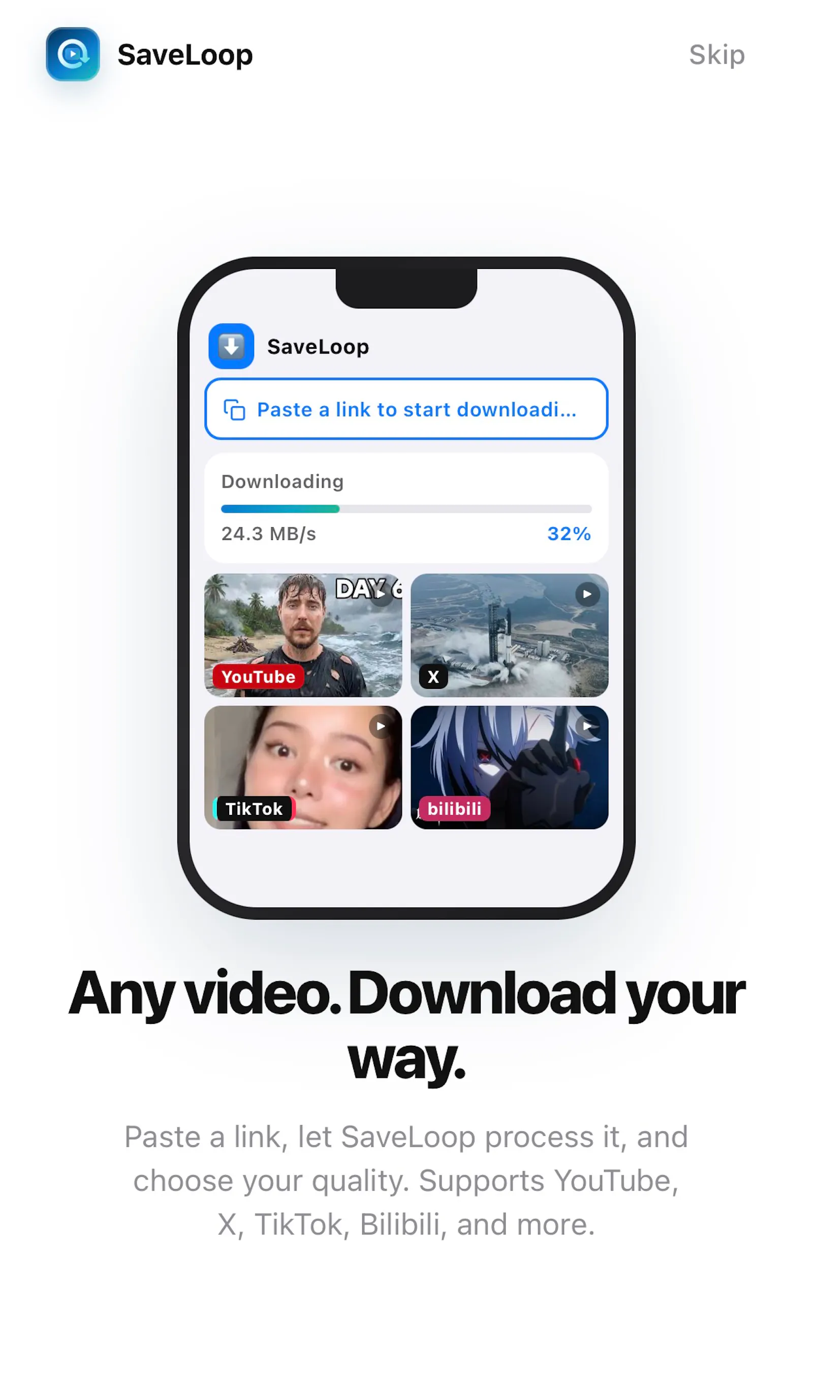 SaveLoop screenshot 2