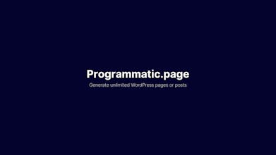 Programmatic.page gallery image