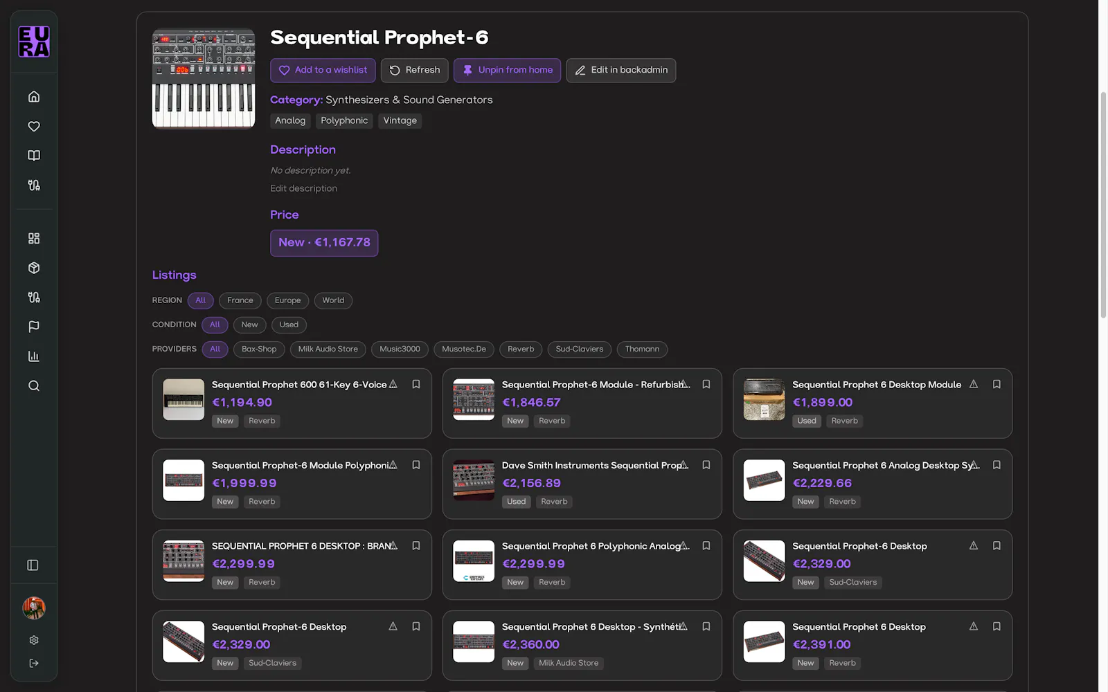 EURA screenshot 3
