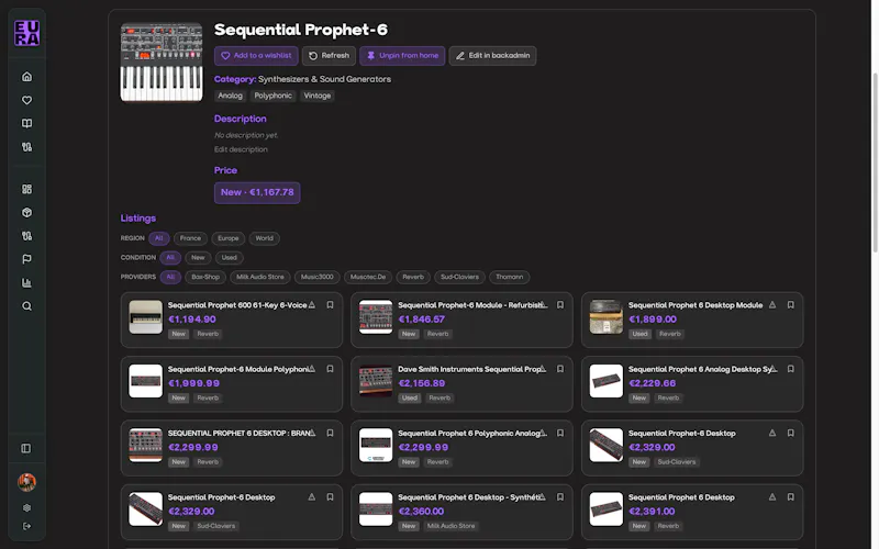 EURA screenshot 3