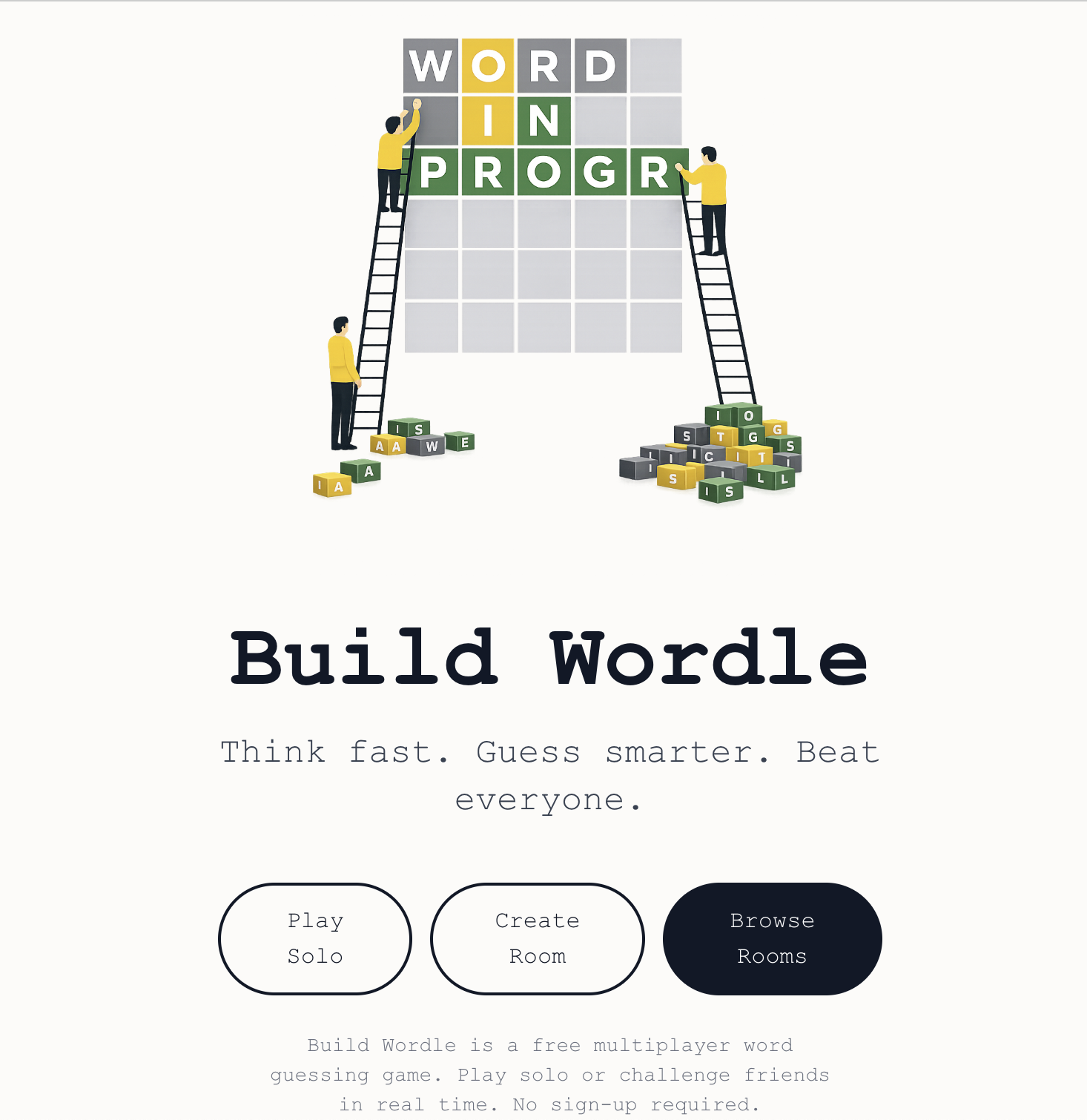 Build Wordle - Main product screenshot demonstrating key features and user interface