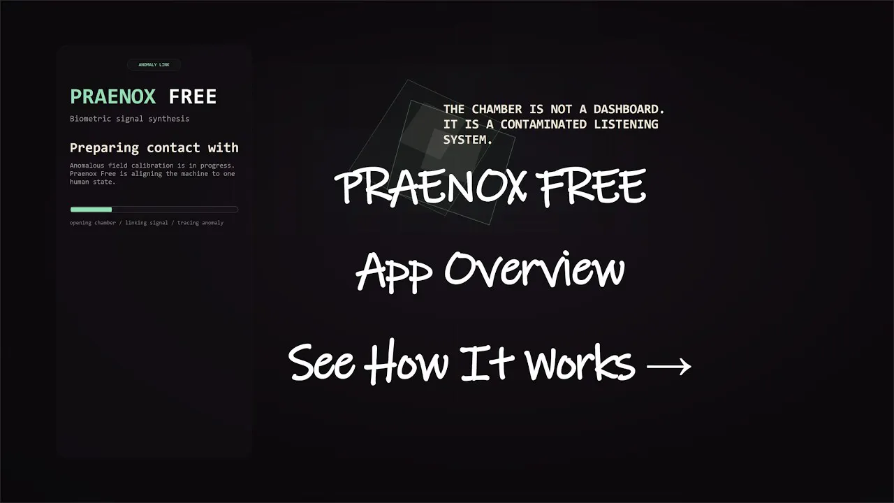 Praenox — Biometric Sound Synthesis gallery image