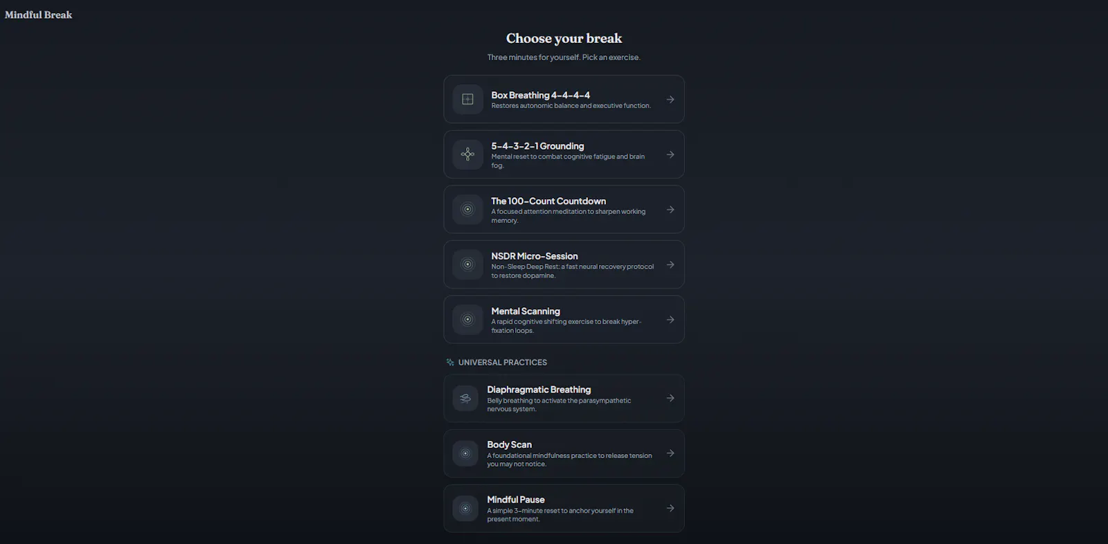 Mindful Breaks screenshot 4