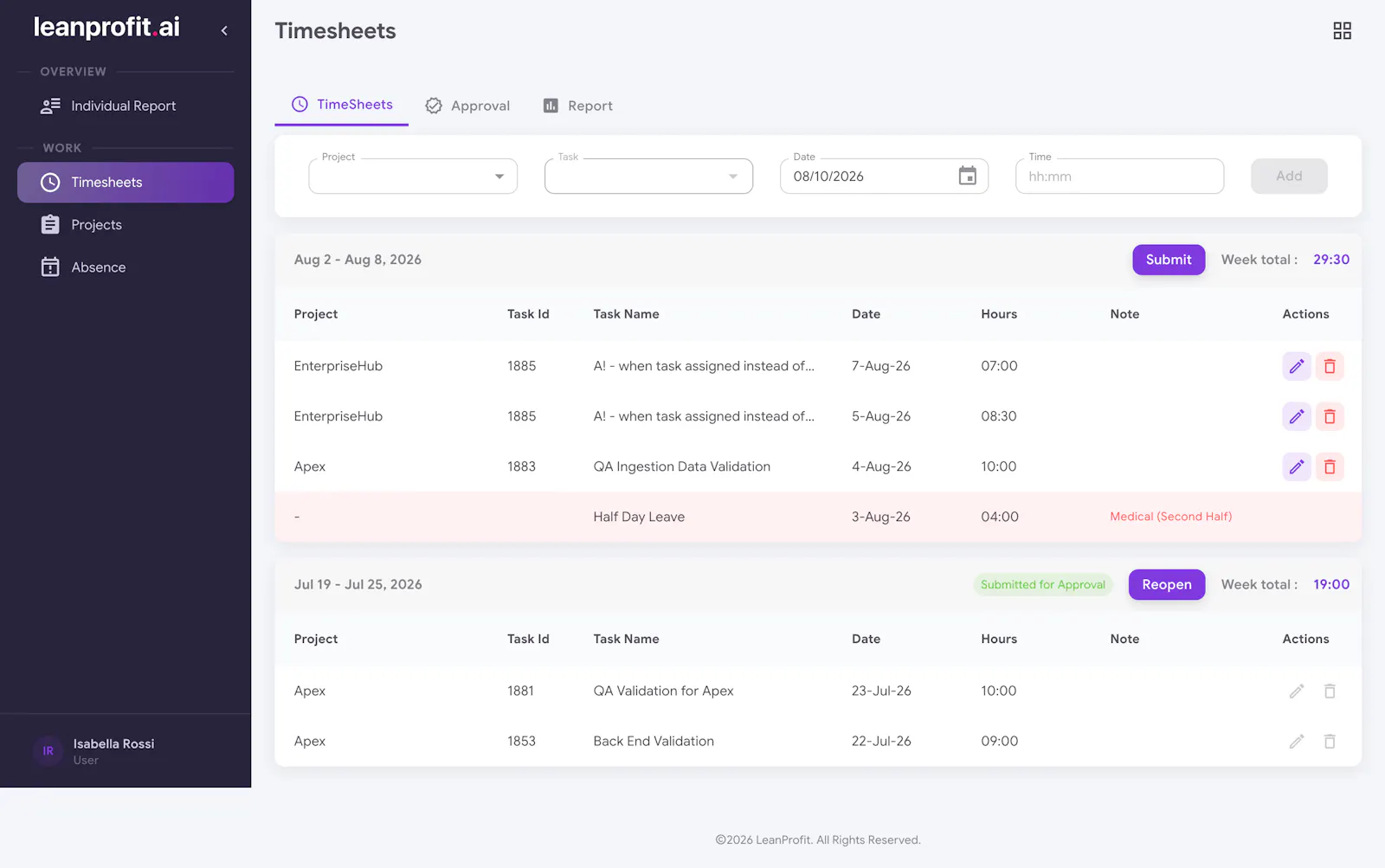 LeanProfit AI screenshot 1