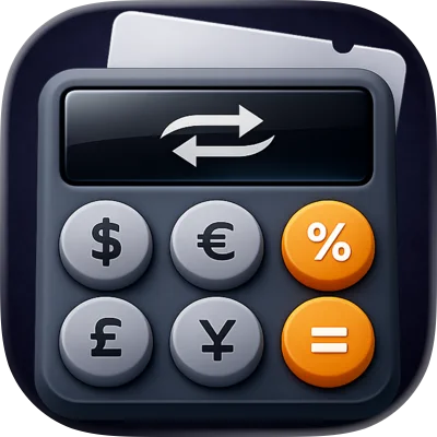 NomadCalc: Currency Converter App - Product Hunt launch logo and brand identity