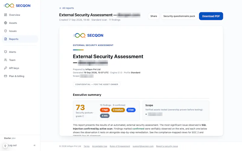 SecQon screenshot 3