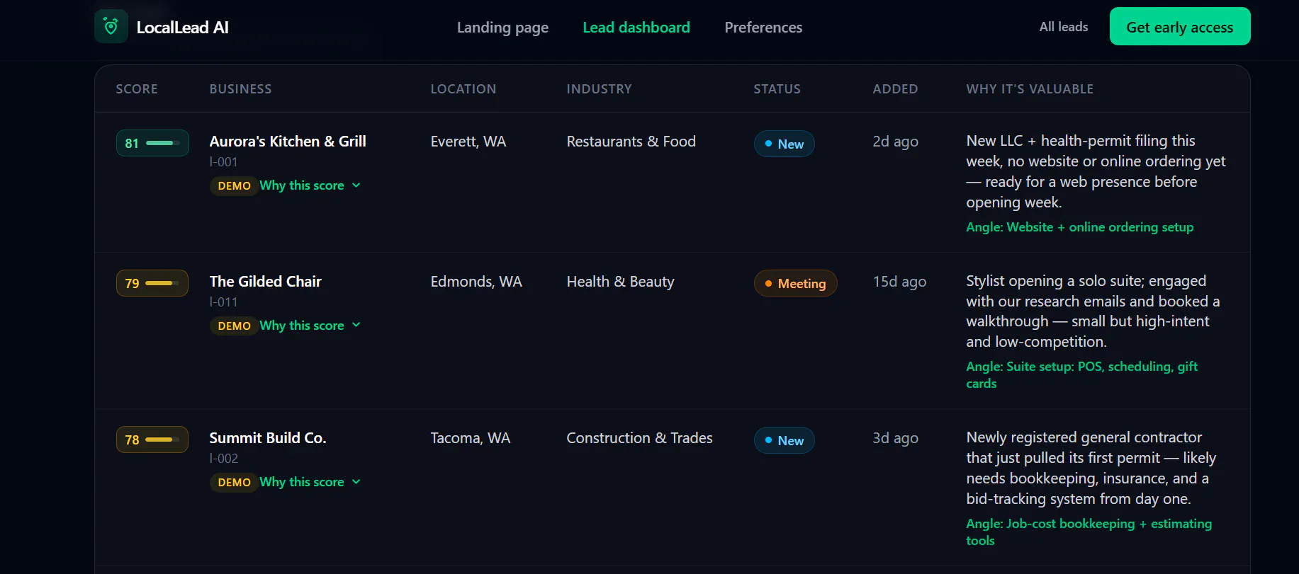 LocalLead AI gallery image