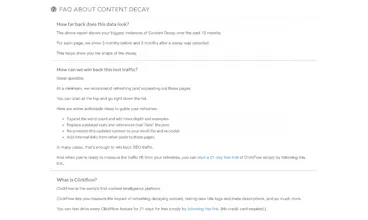 Content Decay by ClickFlow gallery image