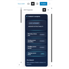 AI Visibility Inspector WordPress Plugin