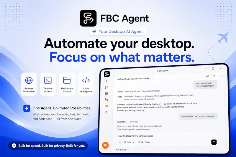 FBC Agent screenshot 1