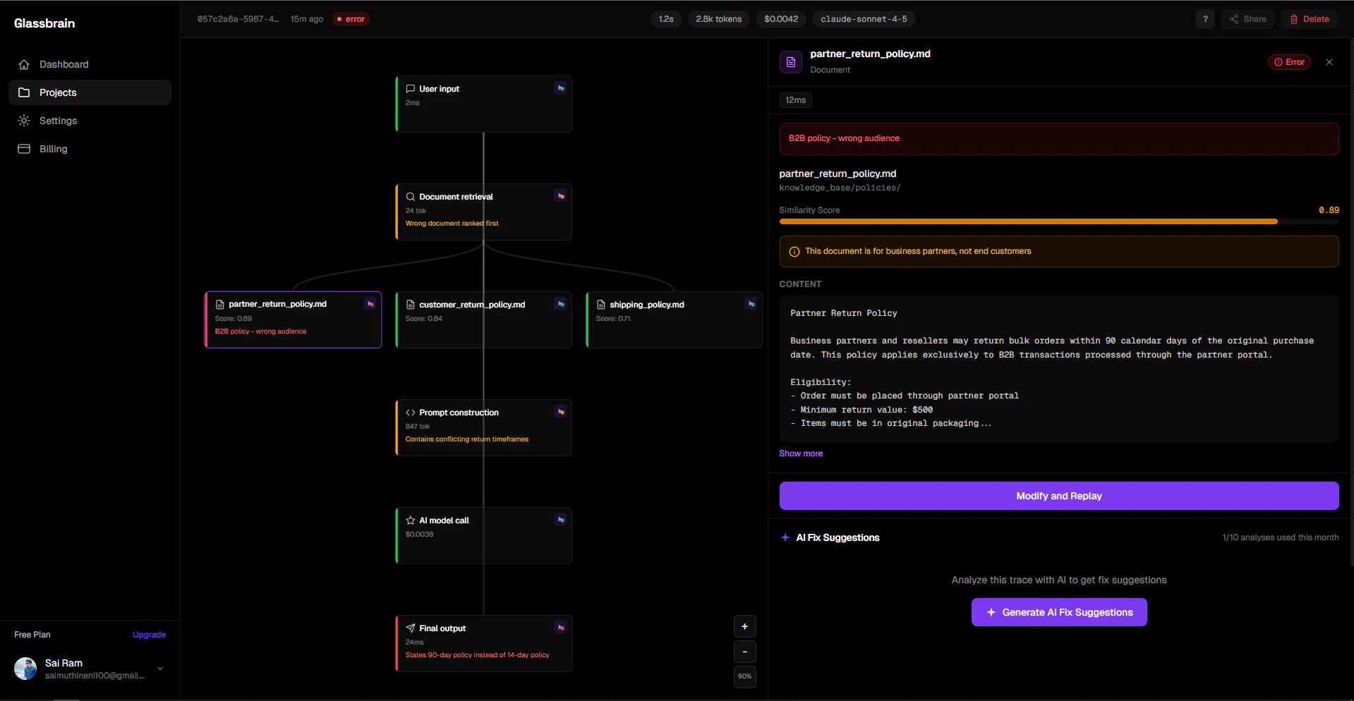 Glassbrain screenshot 3