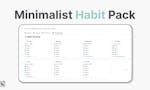 Minimalist Habit Pack image