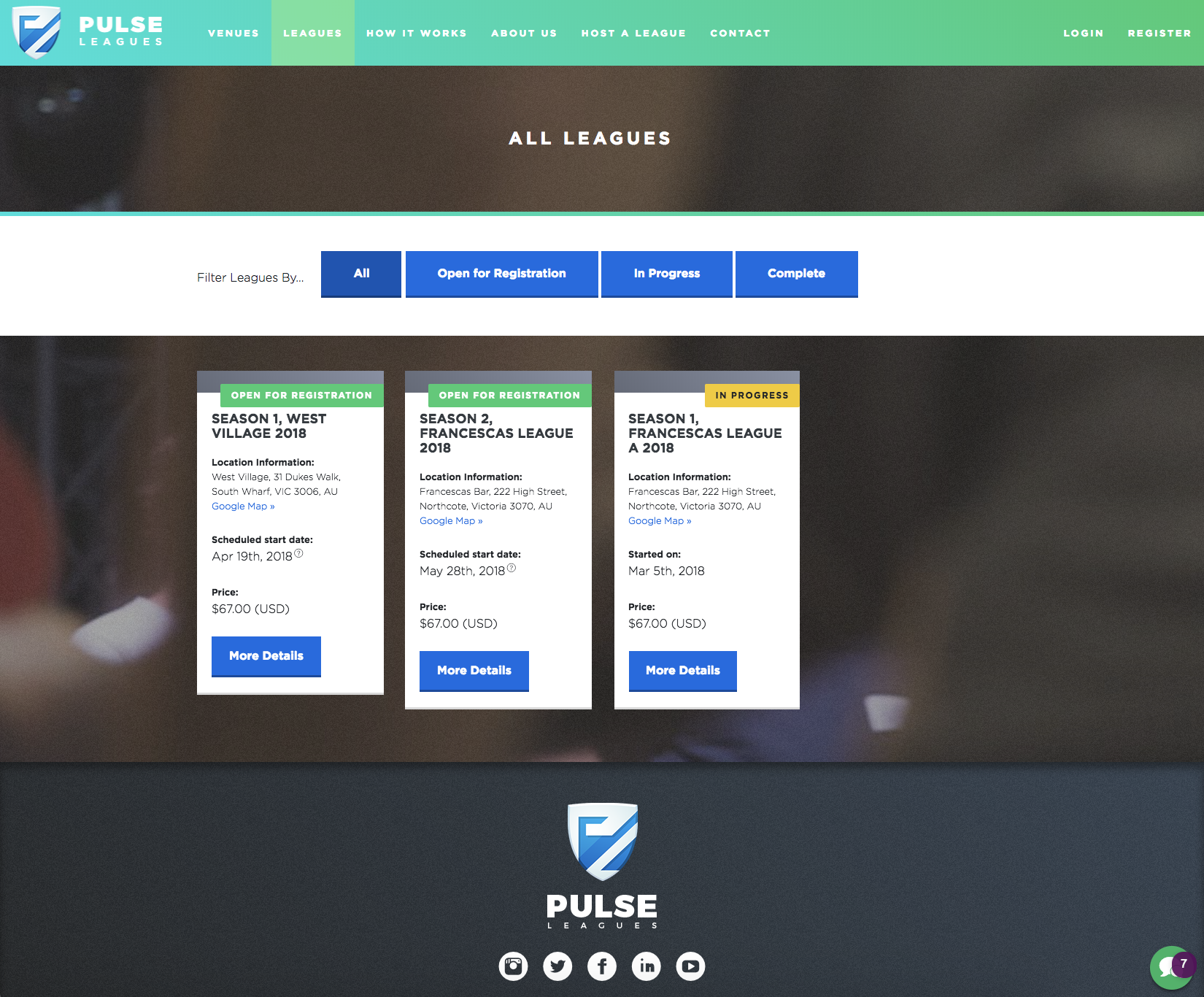 Pulse Leagues gallery image