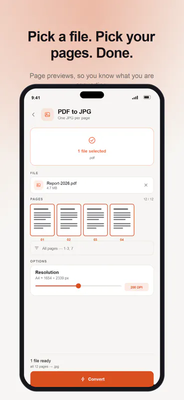 Offline Simple PDF Converter gallery image