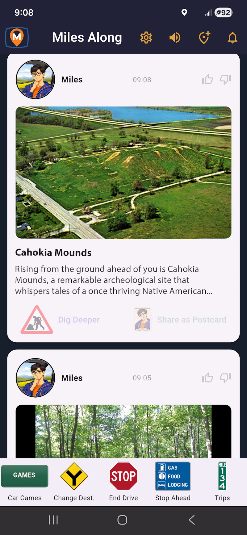 Miles Along screenshot 2