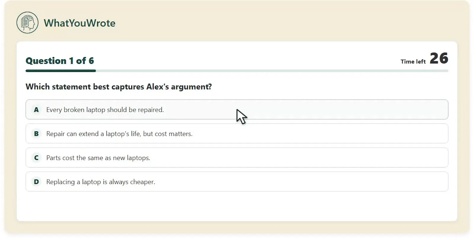 WhatYouWrote screenshot 4