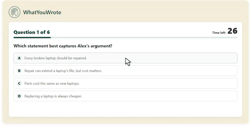 WhatYouWrote screenshot 4