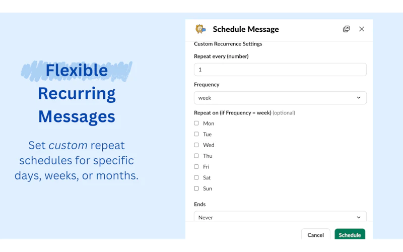 Schedule Message for Teams screenshot 5