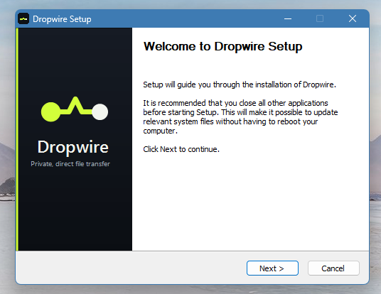 Dropwire gallery image