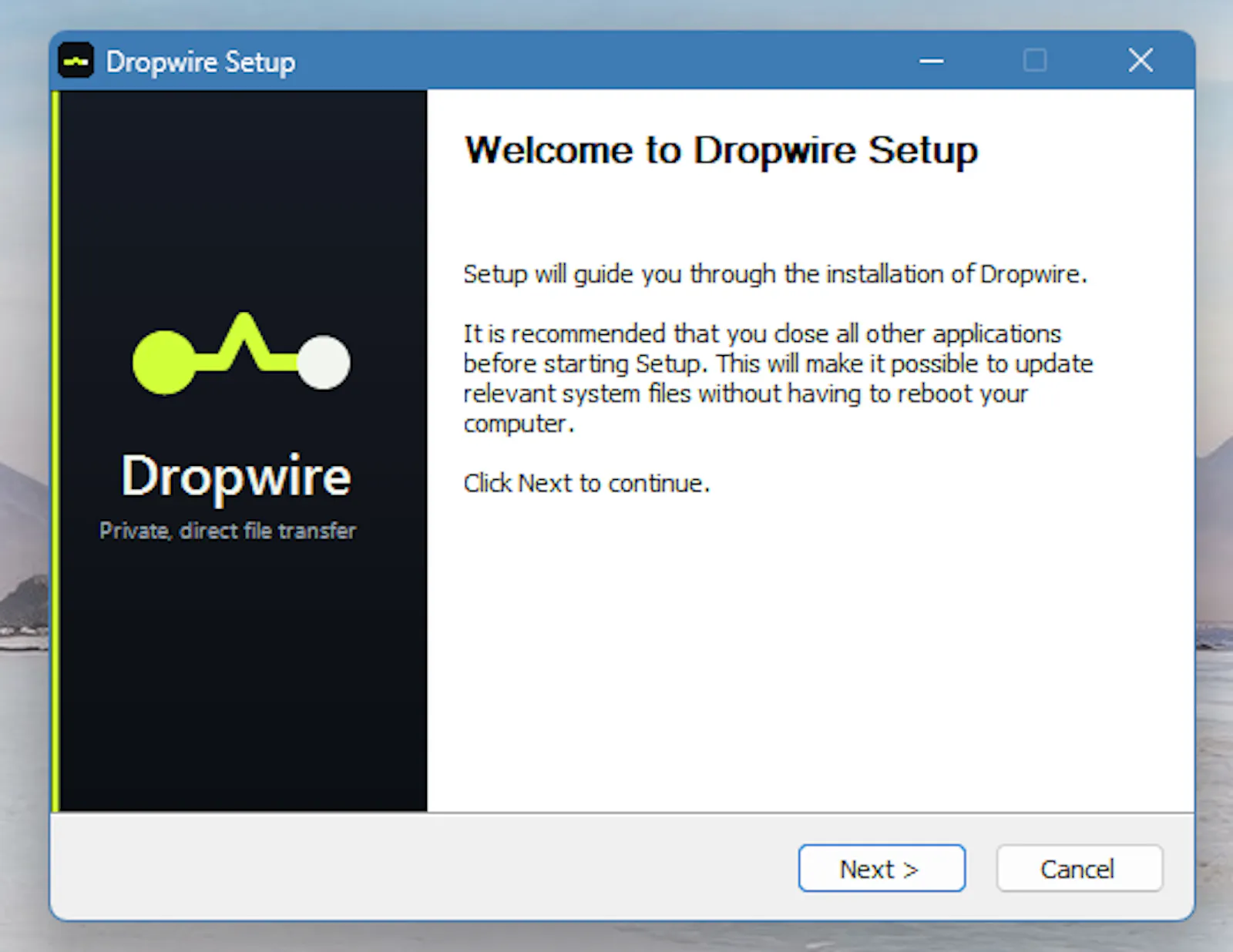 Dropwire screenshot 4