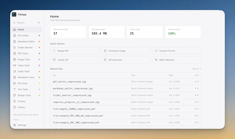 1FileTool screenshot 3