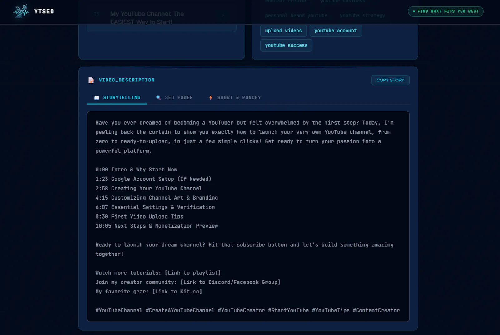 YTSEO screenshot 5