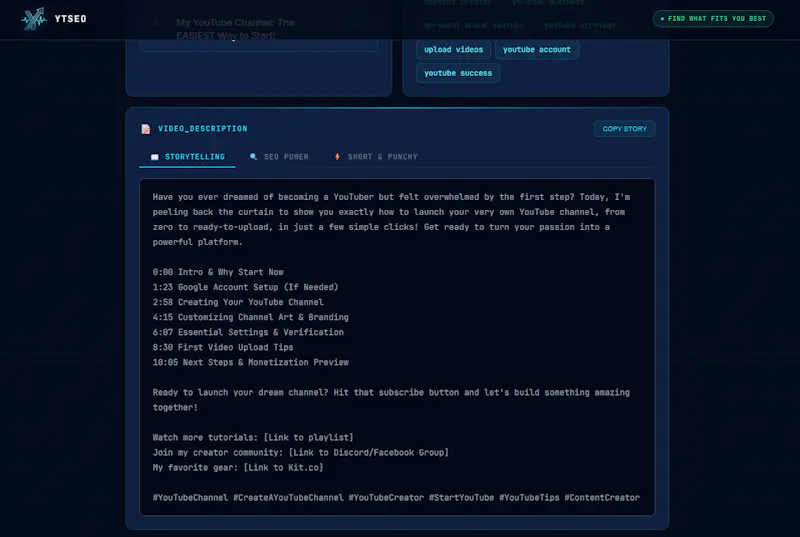 YTSEO screenshot 5