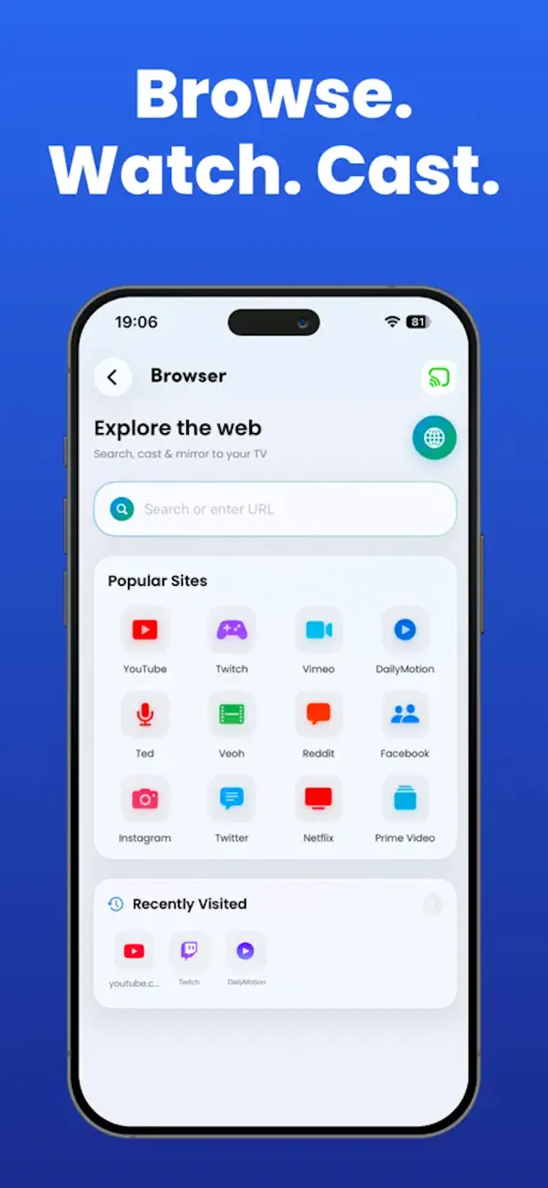 Screen Mirroring – Smart TV Cast App screenshot 9