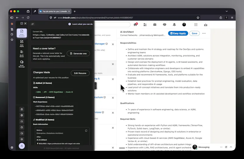 ResumifyAI (https://resumifyai.com) screenshot 3