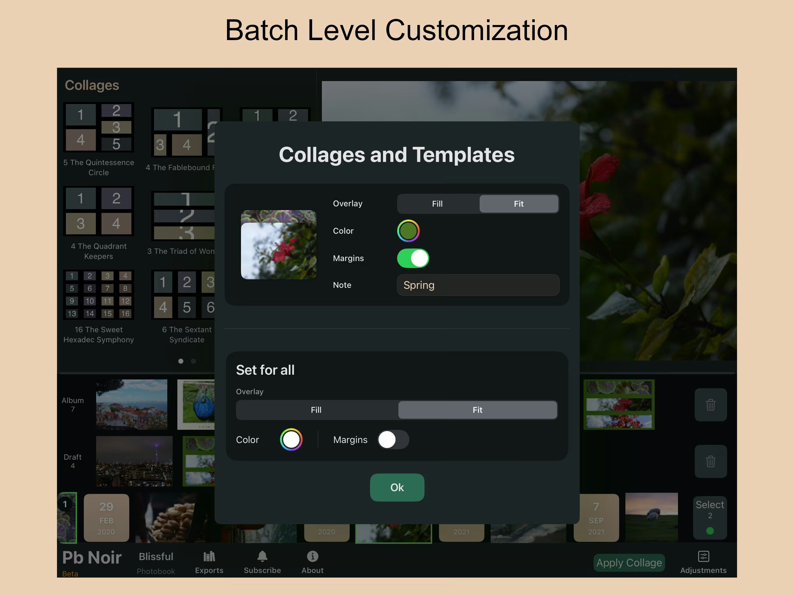 Photo Book Noir - Screenshot 3 showing product features and functionality
