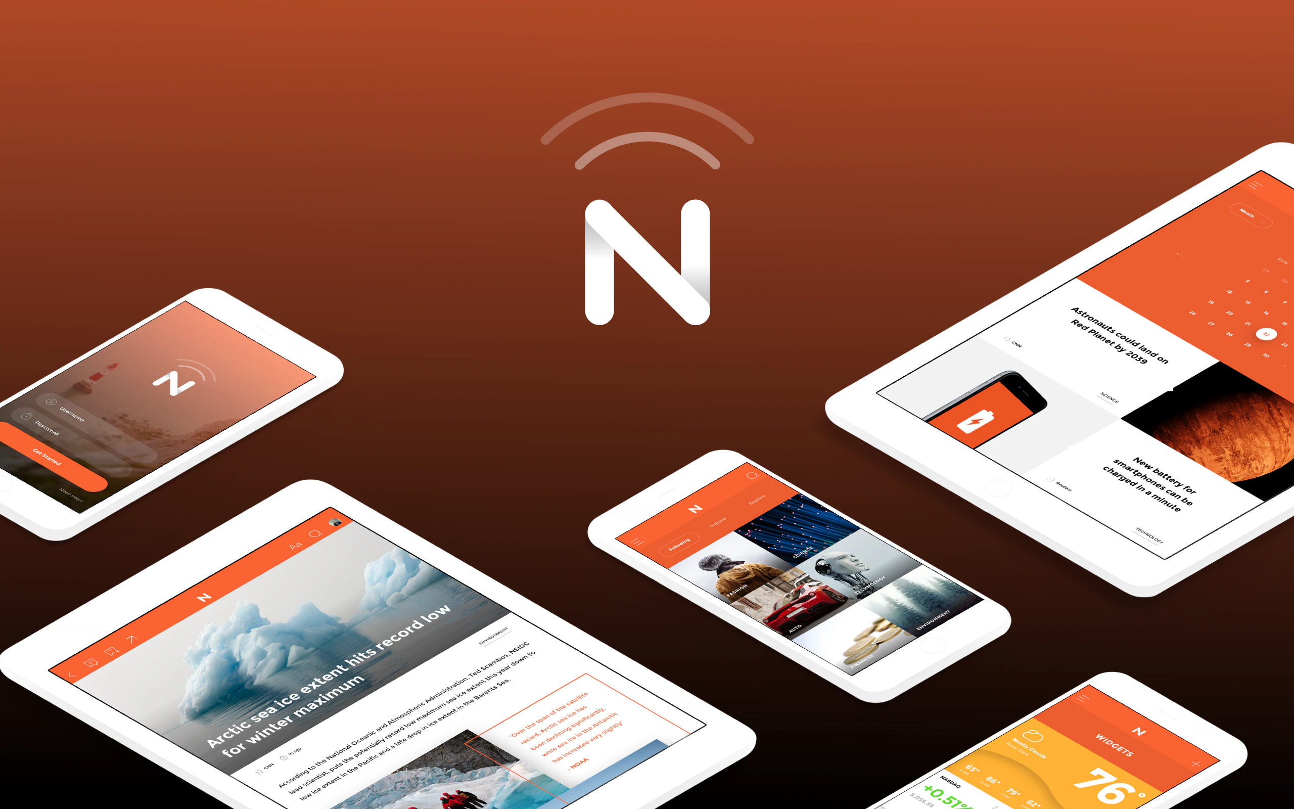 NOW UI kit by InVision