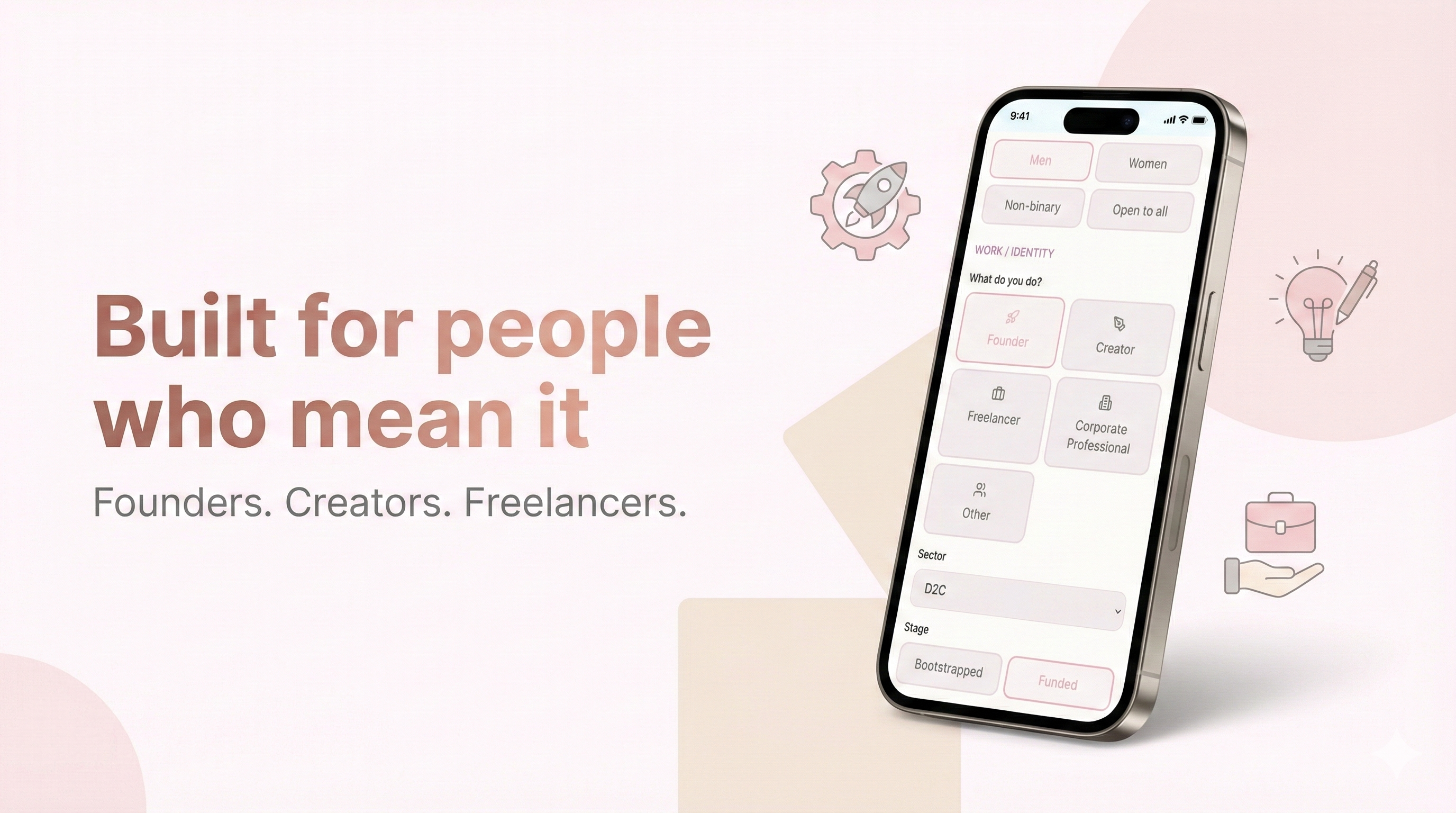 MatchMe AI, dating app for hustlers - Screenshot 3 showing product features and functionality