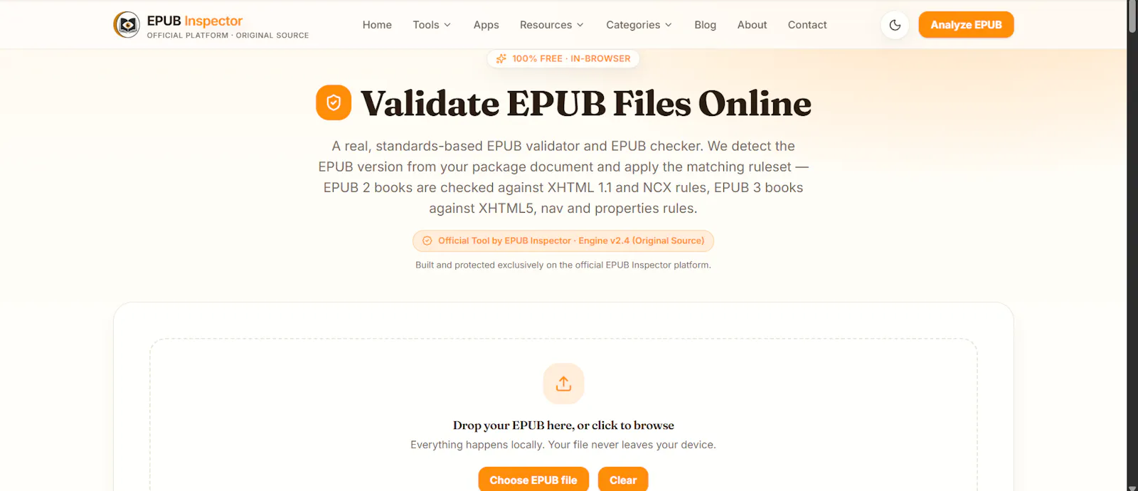 EPUB Inspector screenshot 8
